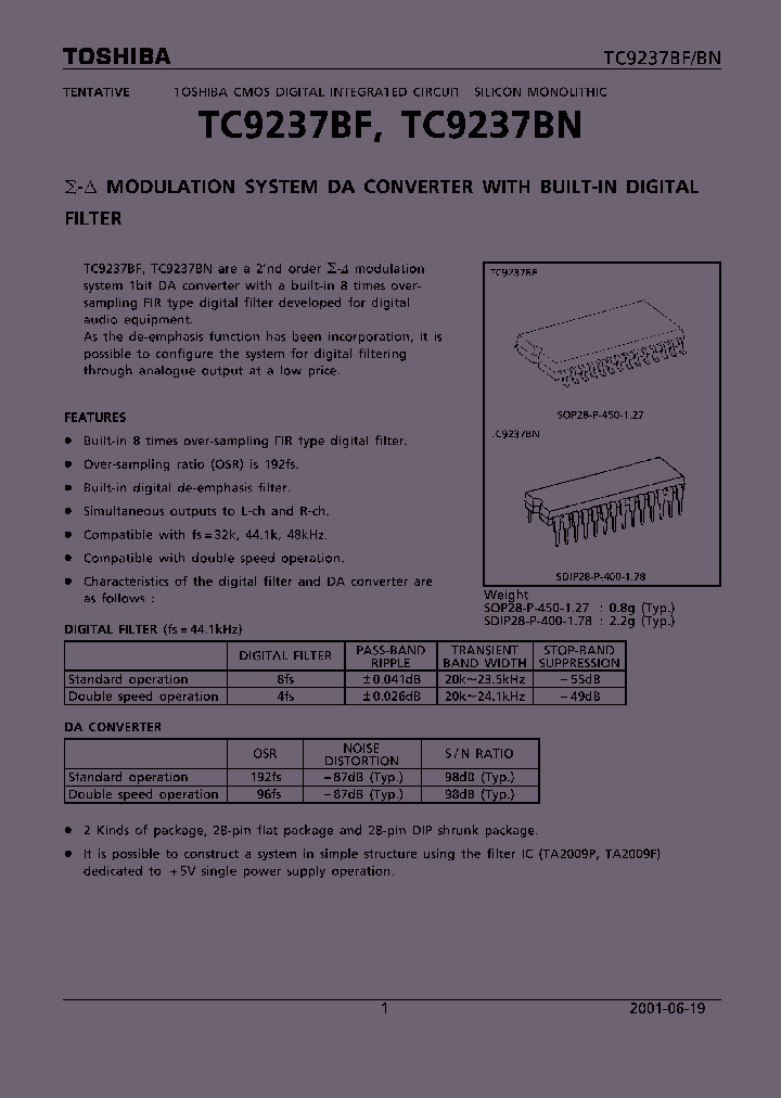 TC9237BF_118895.PDF Datasheet