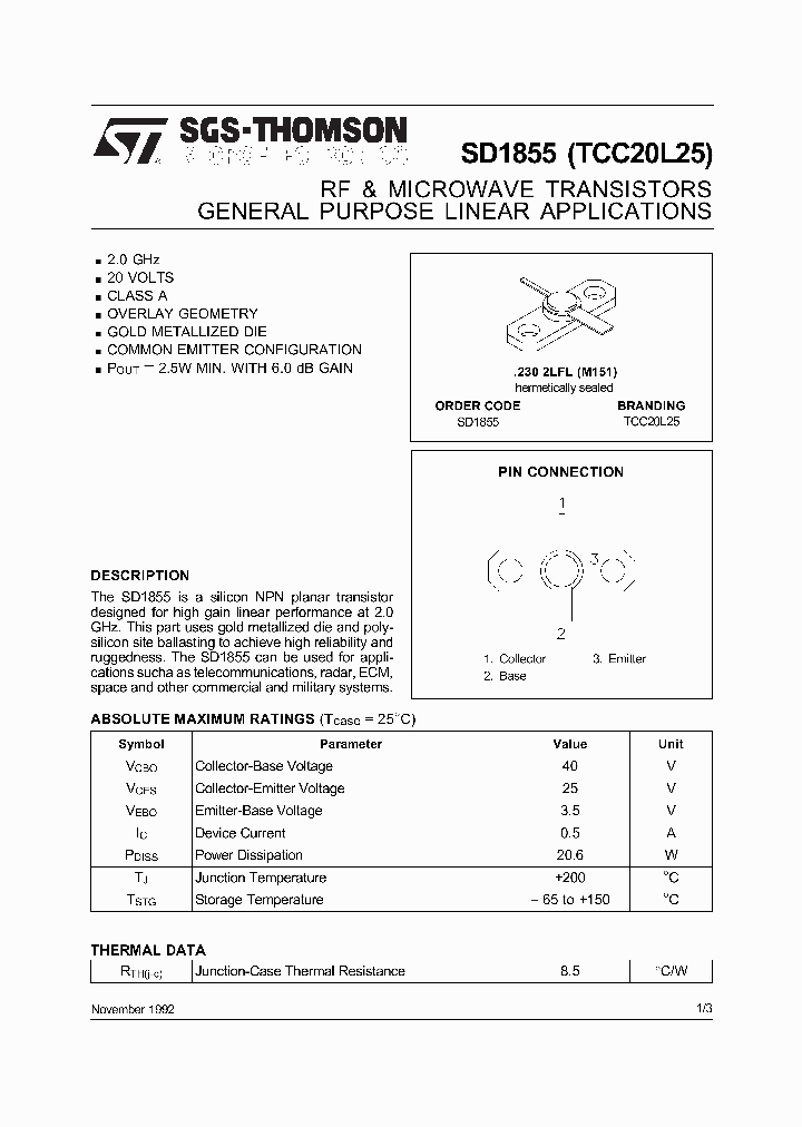 TCC20L25_70942.PDF Datasheet
