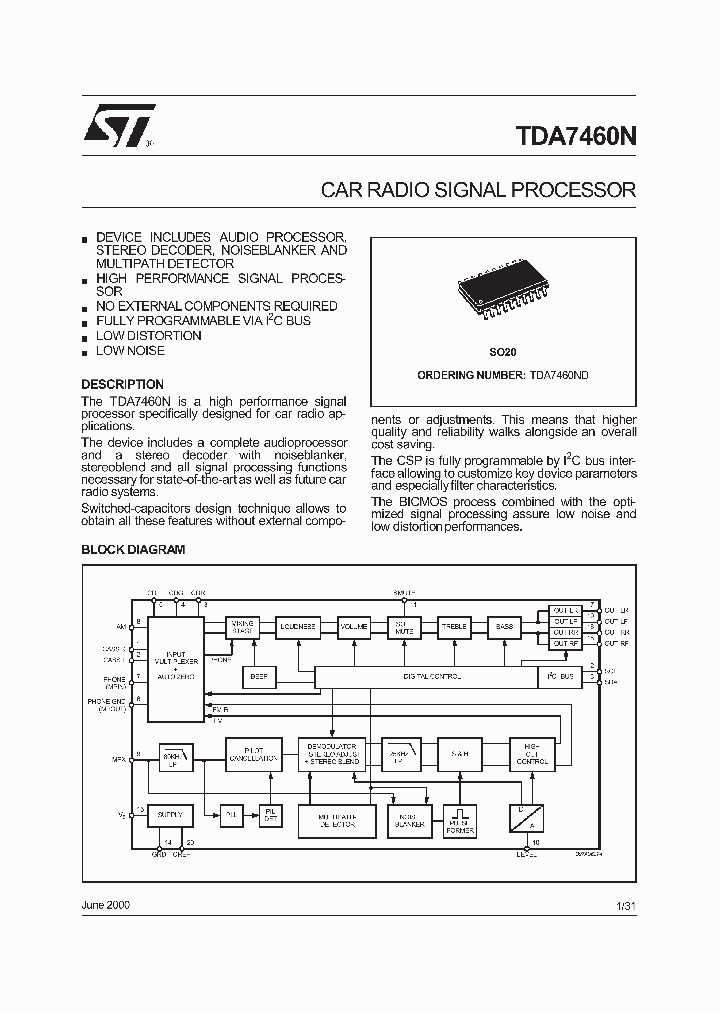 TDA7460N_37008.PDF Datasheet