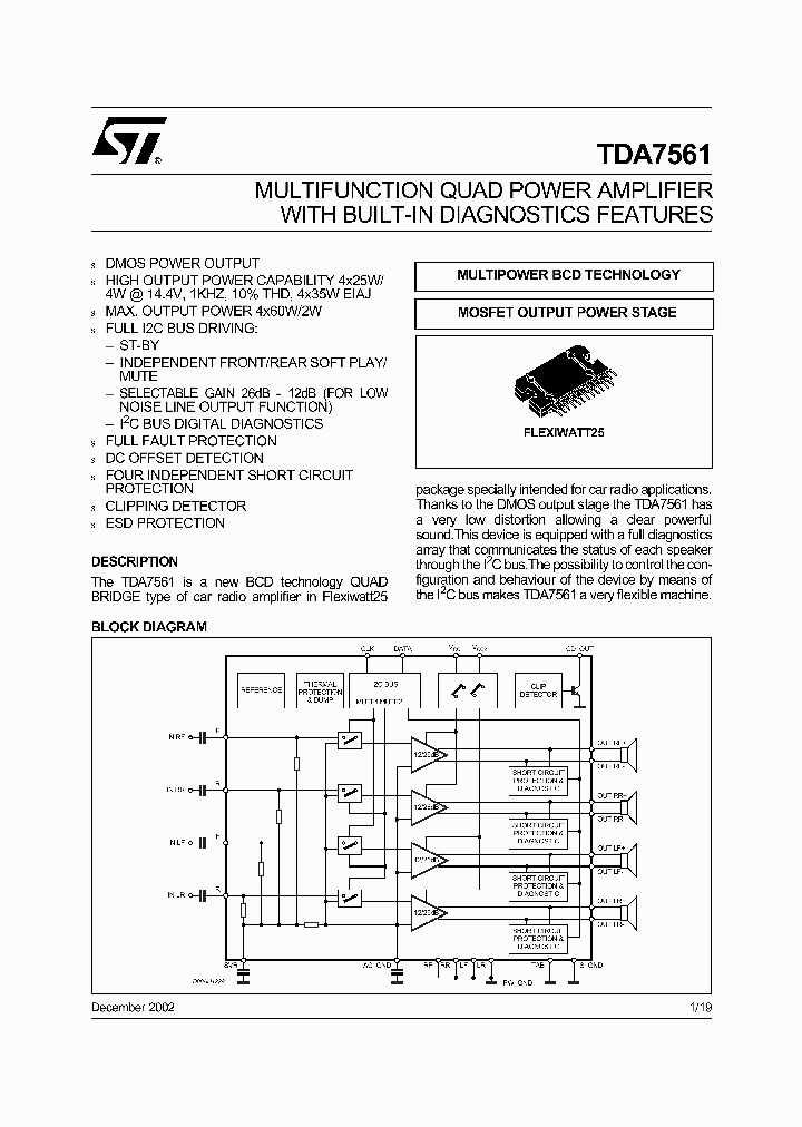 TDA7561_184031.PDF Datasheet