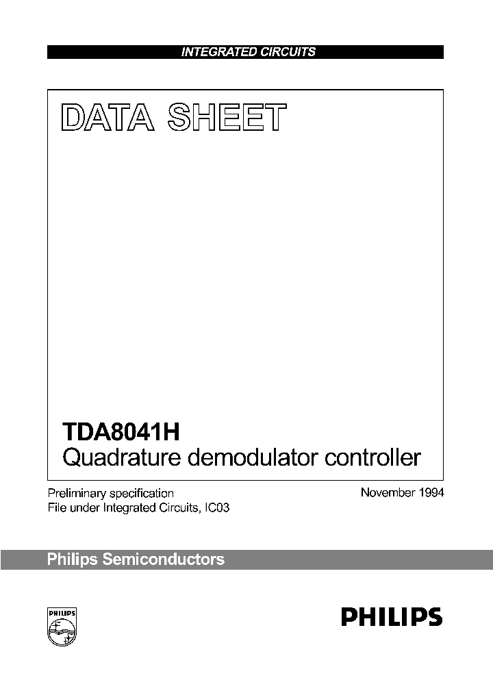 TDA8041H_98812.PDF Datasheet