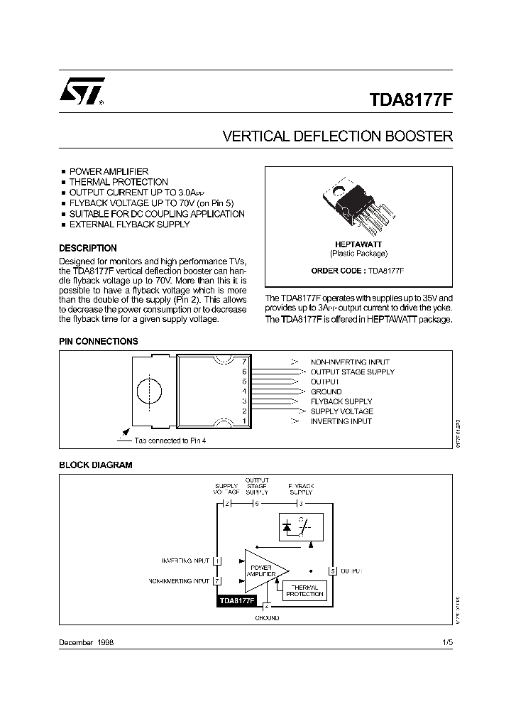 TDA8177F_154939.PDF Datasheet