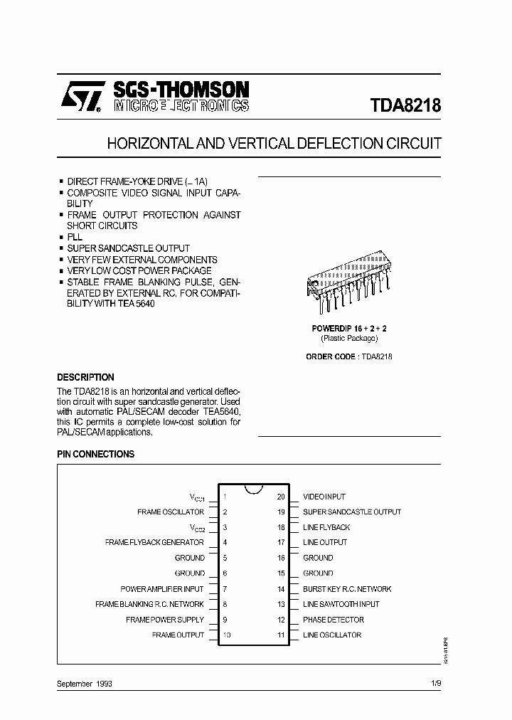 TDA8218_80299.PDF Datasheet