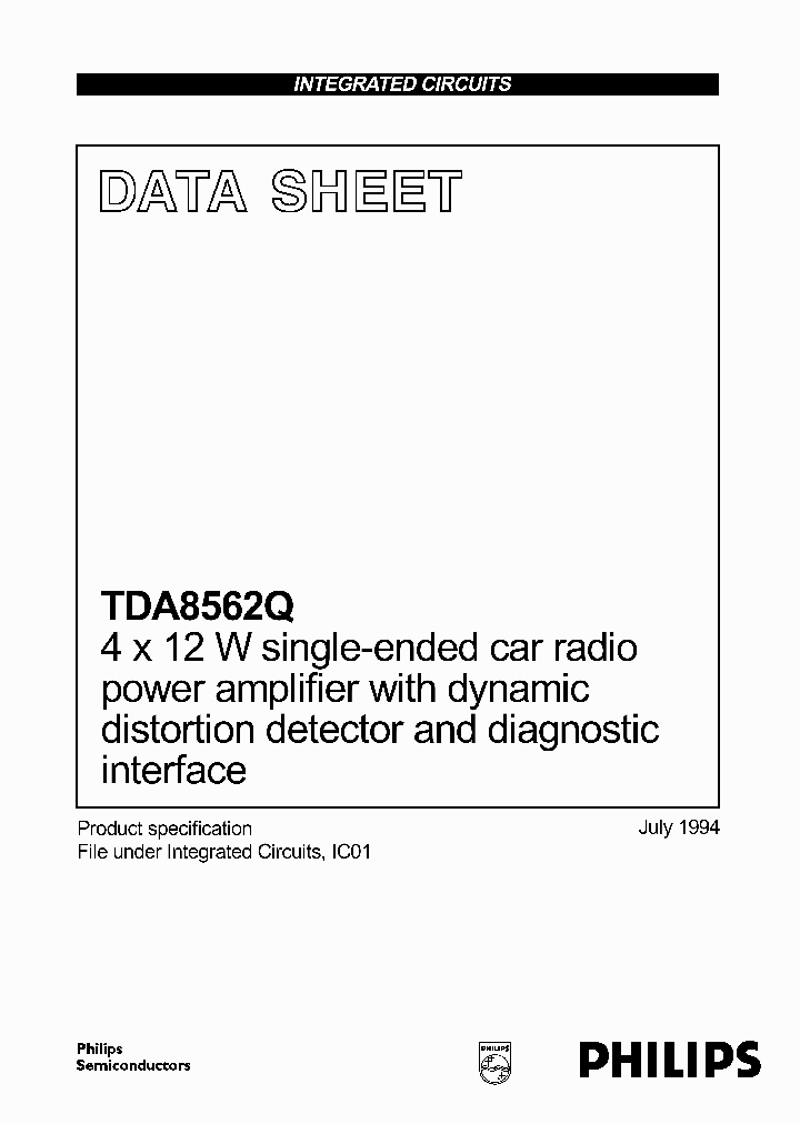TDA8562_97657.PDF Datasheet
