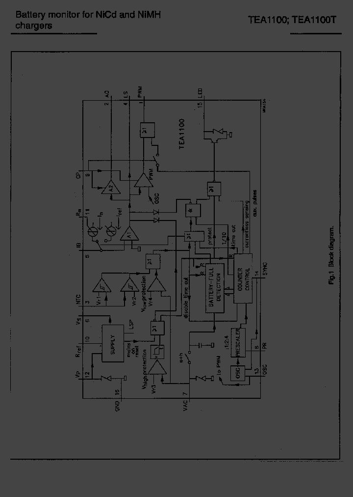 TEA1100_37097.PDF Datasheet