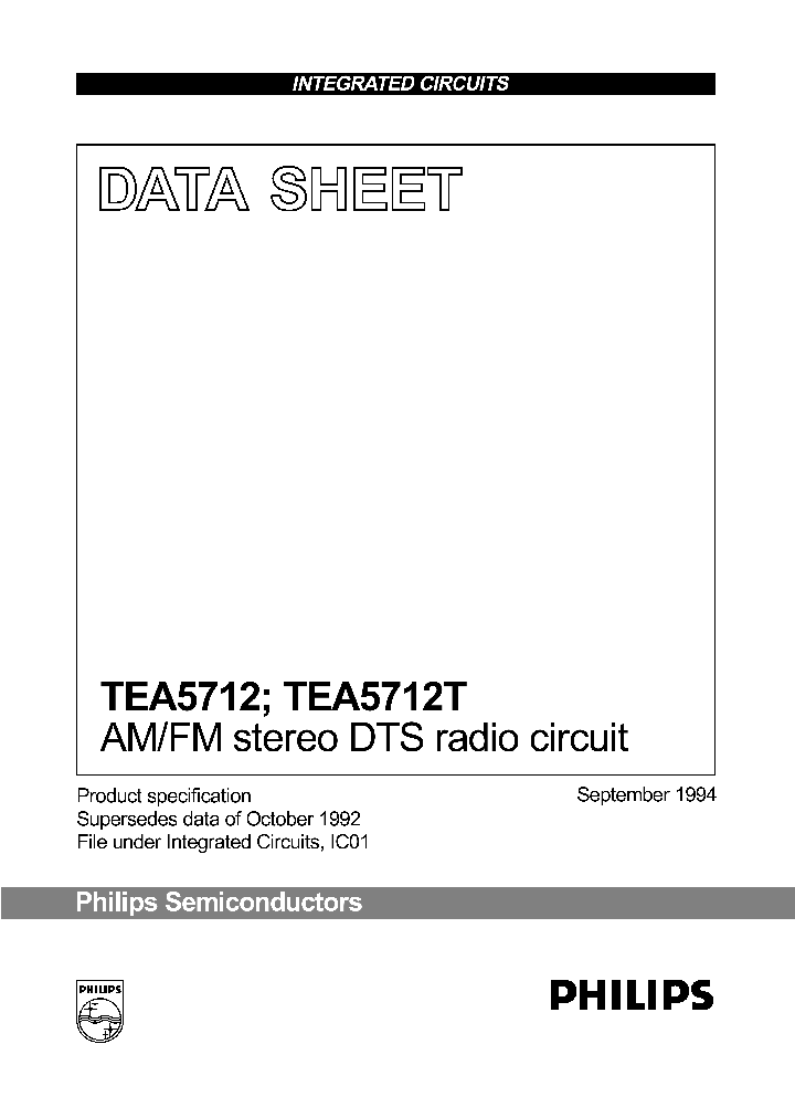 TEA5712_136040.PDF Datasheet