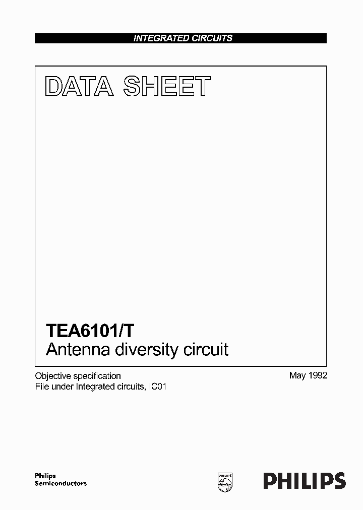 TEA6101_145212.PDF Datasheet