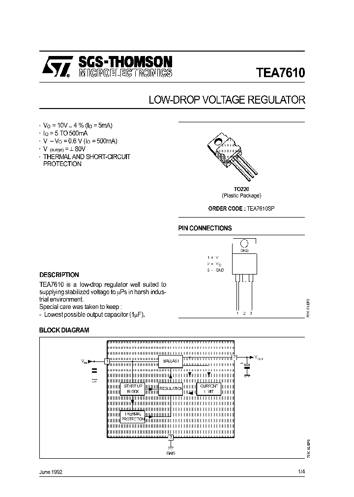 TEA7610_69193.PDF Datasheet