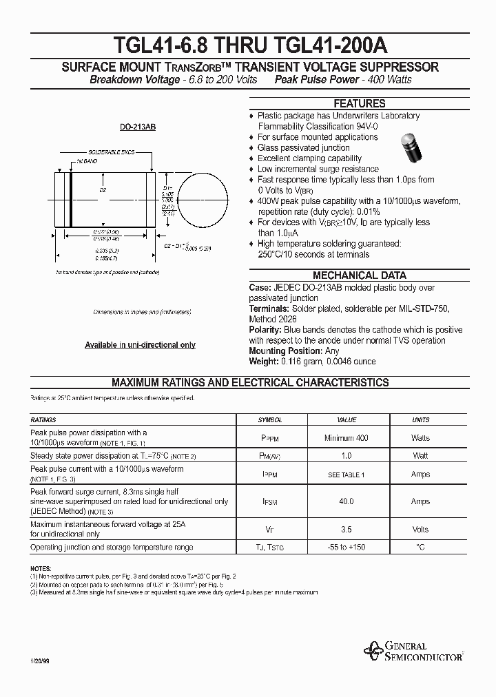 TGL41-11_68395.PDF Datasheet