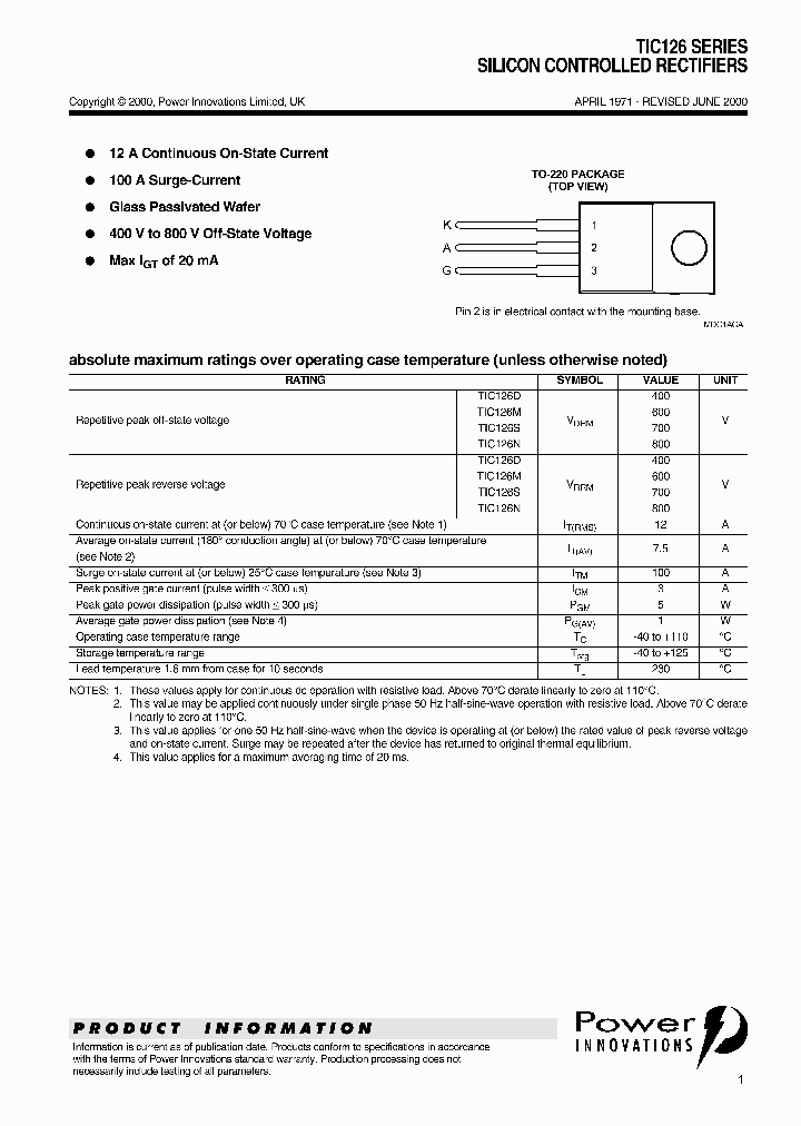 TIC126_68902.PDF Datasheet