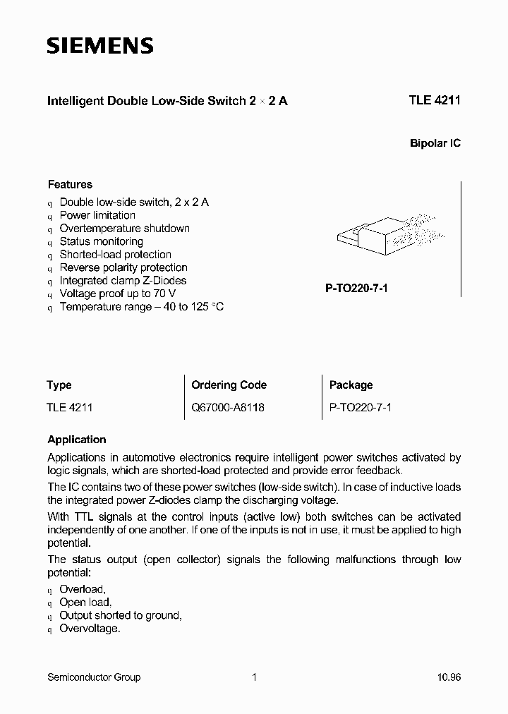 TLE4211_23902.PDF Datasheet
