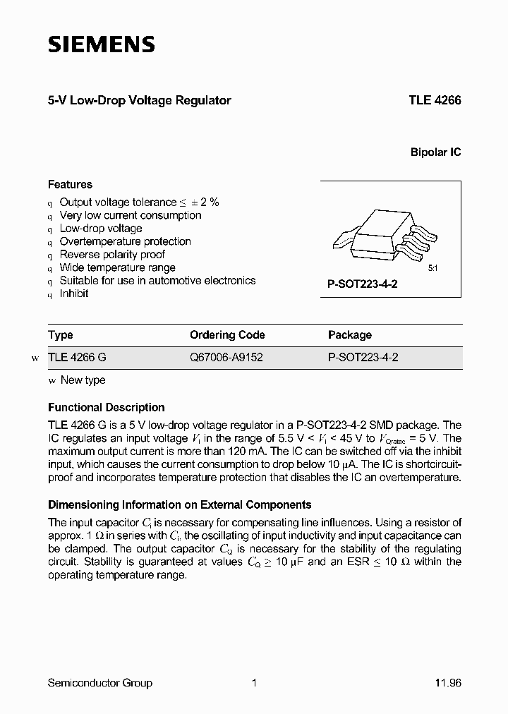TLE4266_101843.PDF Datasheet