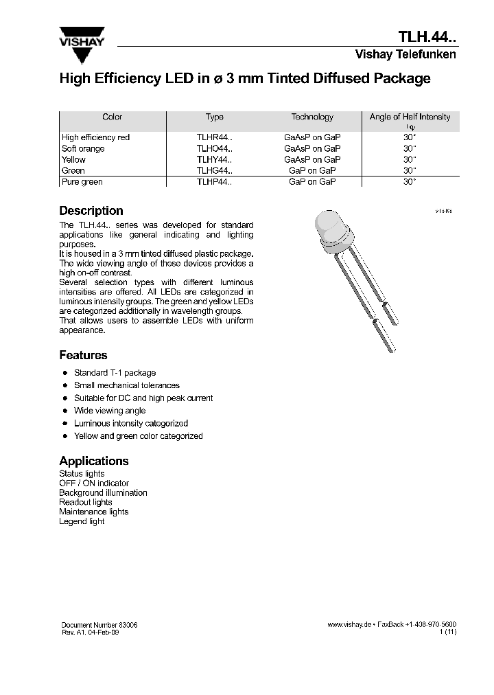 TLHR44_66848.PDF Datasheet
