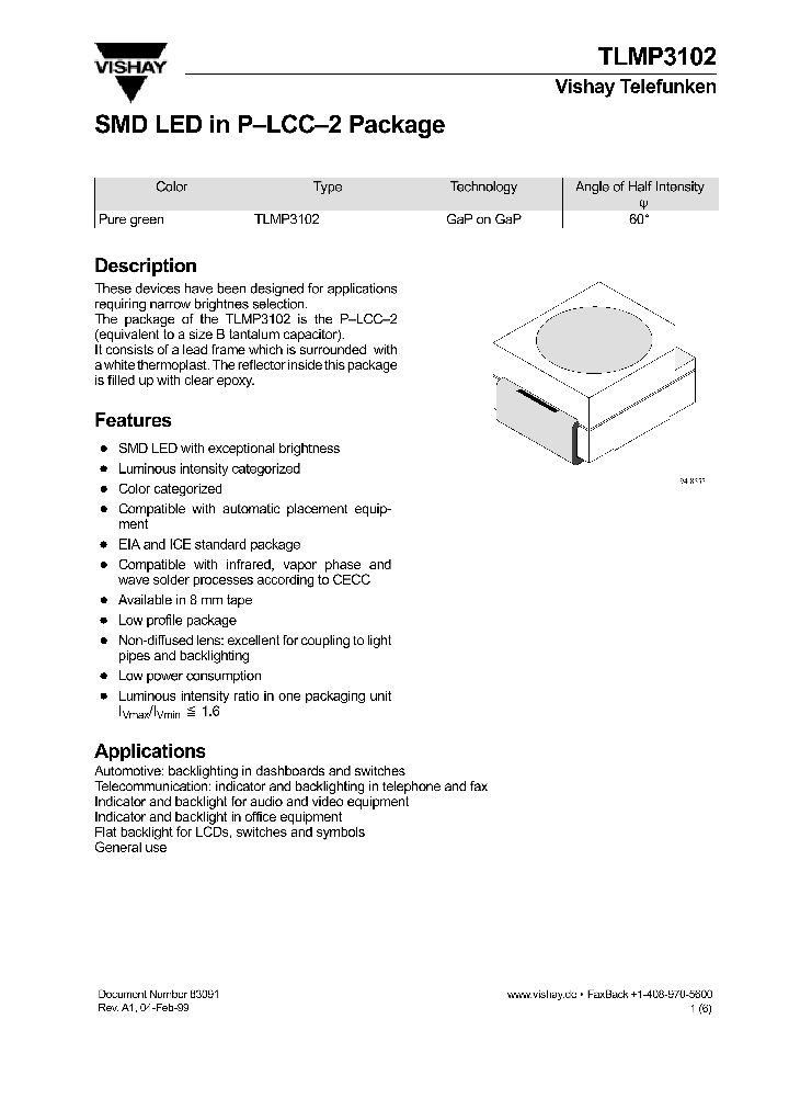 TLMP3102_66880.PDF Datasheet