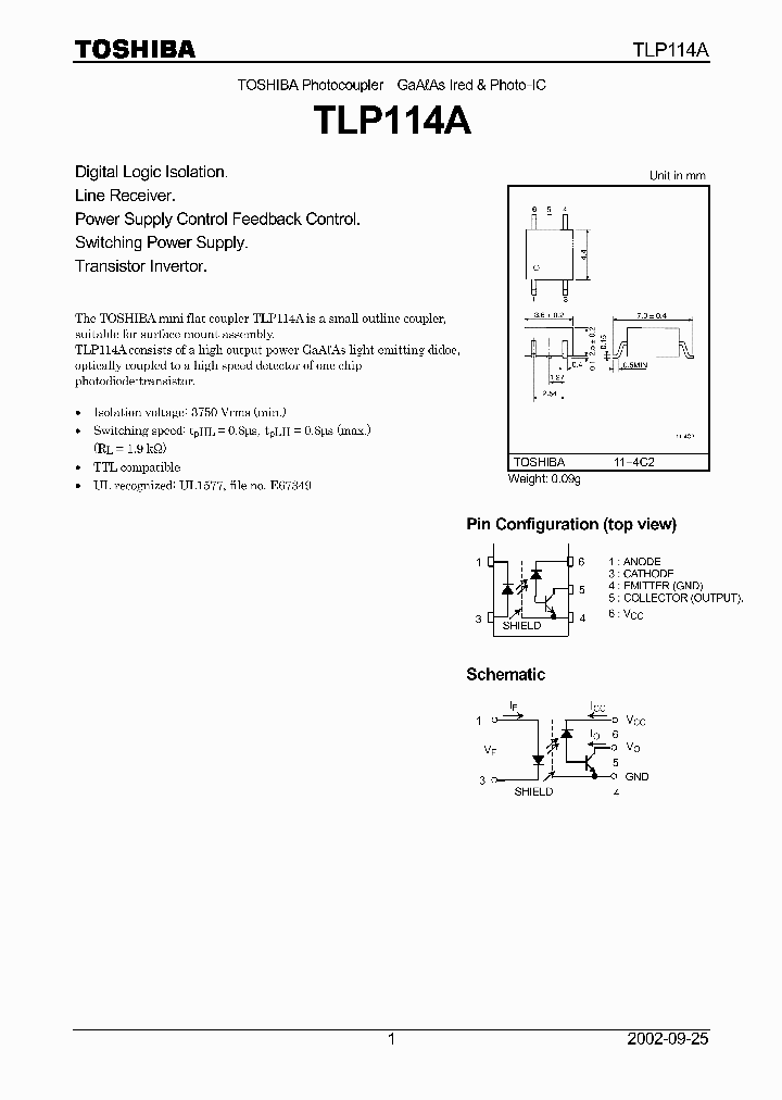 TLP114A_187817.PDF Datasheet