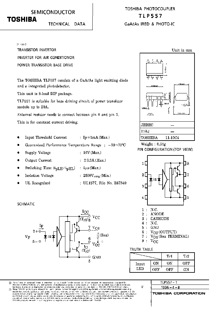 TLP557_4176.PDF Datasheet
