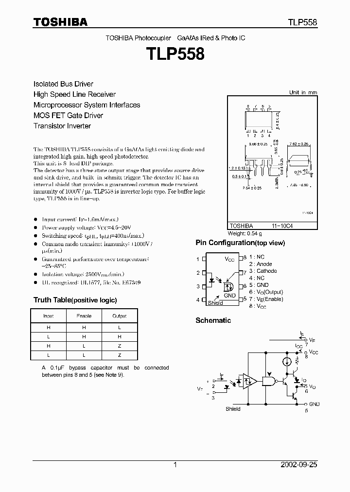 TLP558_4177.PDF Datasheet