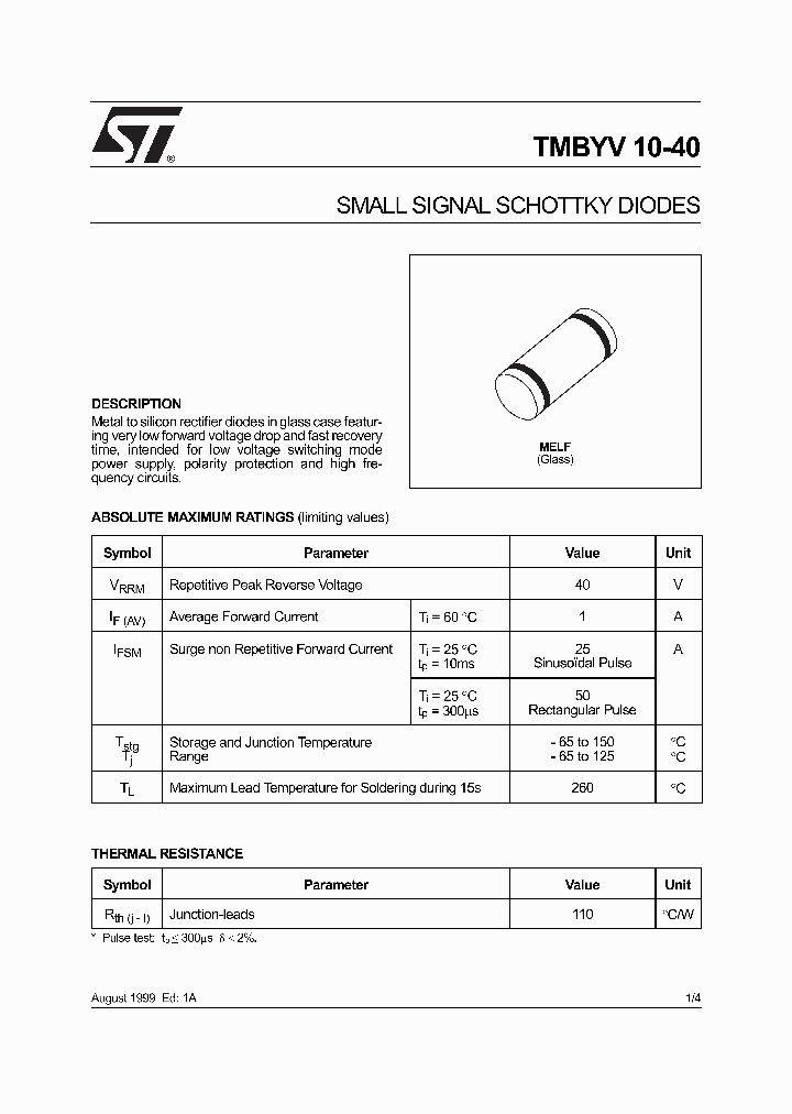 TMBYV10-40_66548.PDF Datasheet
