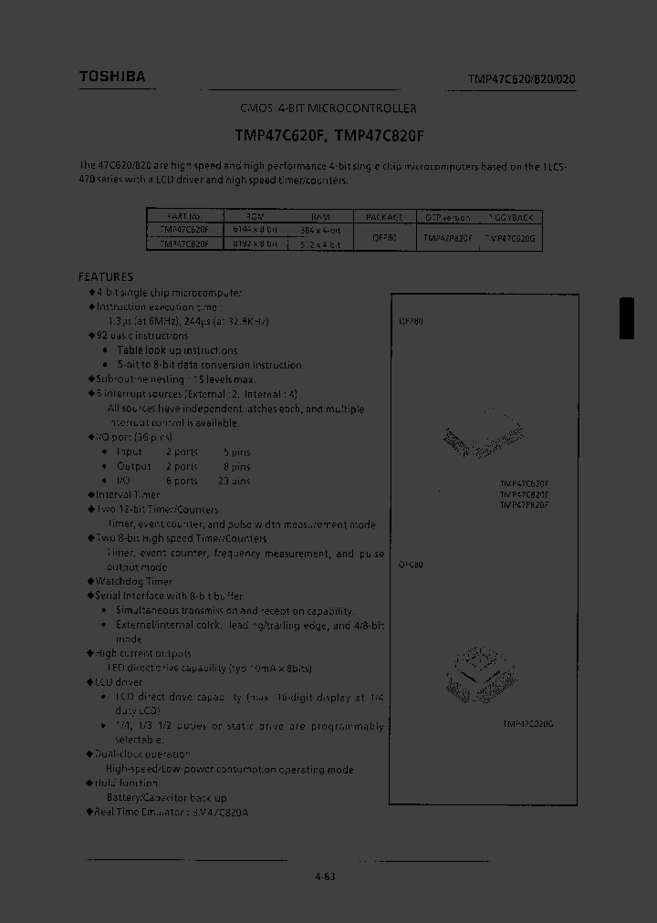 TMP47C620_37342.PDF Datasheet