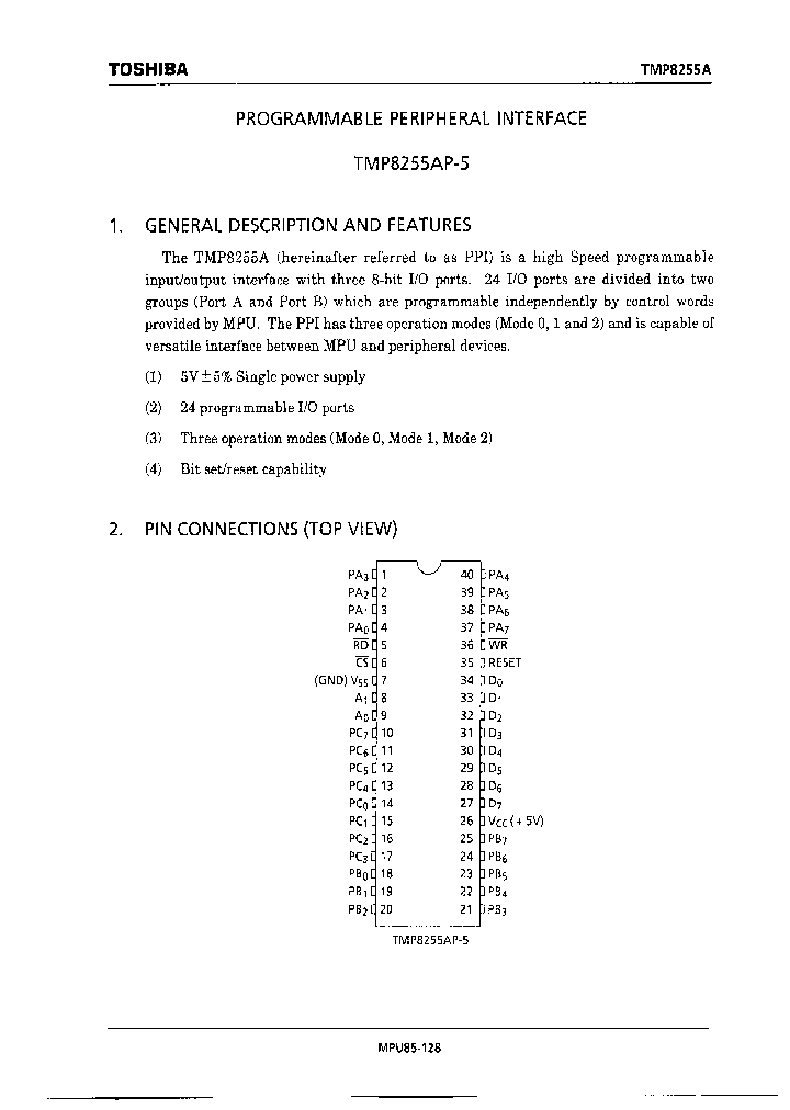 TMP8255A_38908.PDF Datasheet