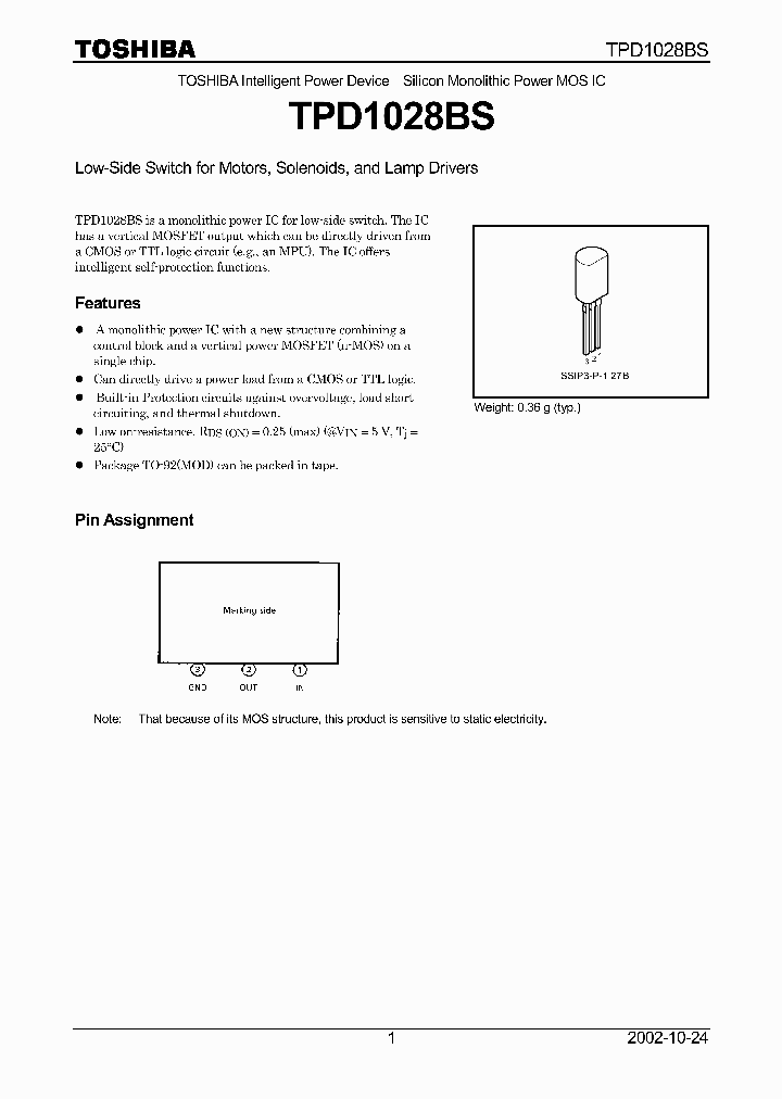 TPD1028BS_65402.PDF Datasheet