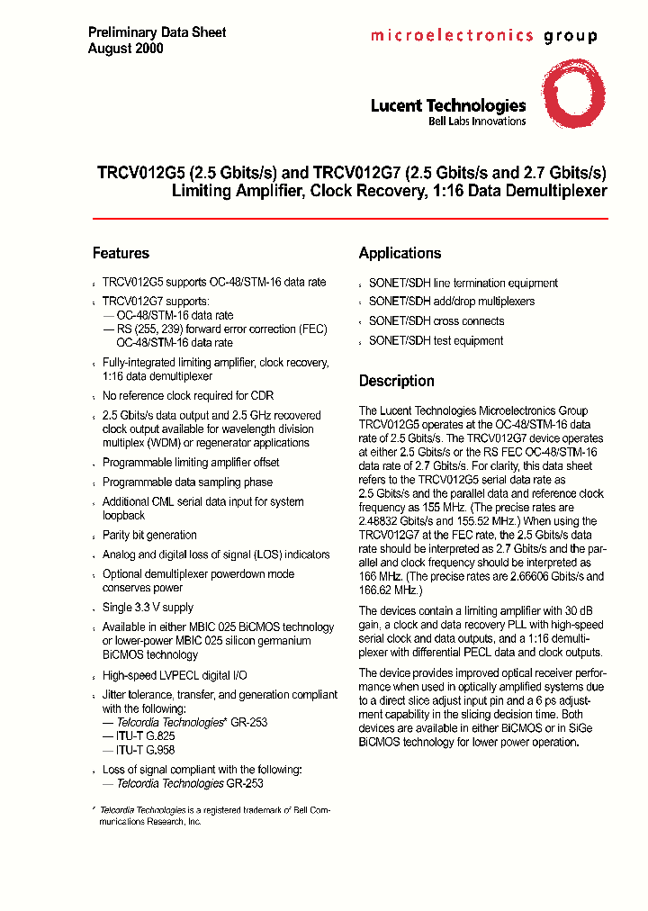 TRCV012G5_64106.PDF Datasheet