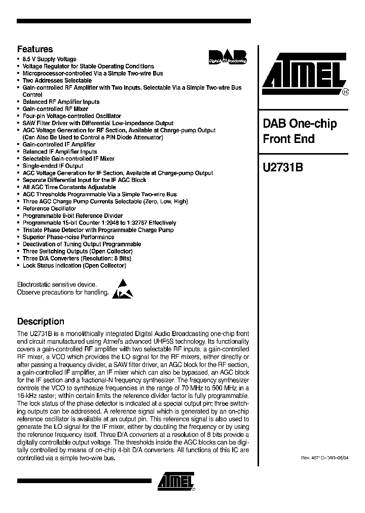 U2731B_62431.PDF Datasheet