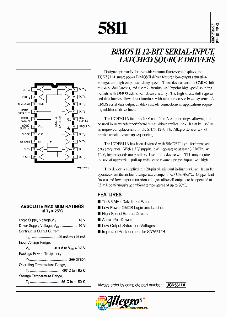 UCN5811_60151.PDF Datasheet