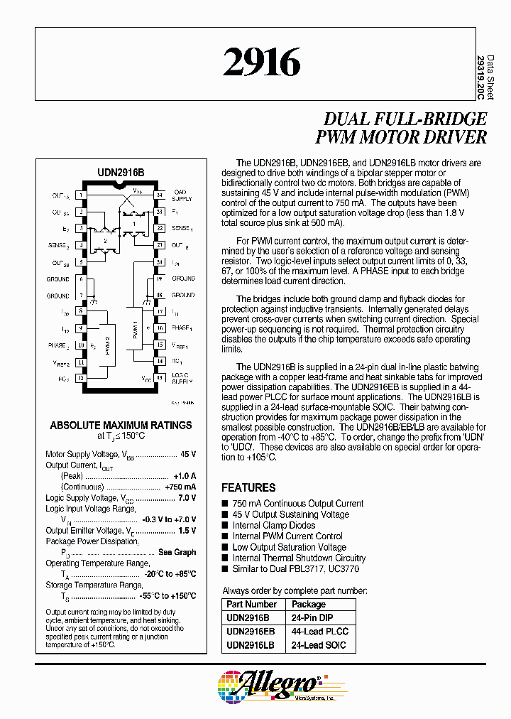 UDN2916B_23331.PDF Datasheet