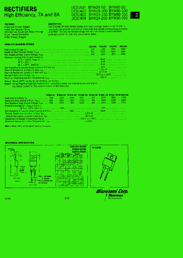 UES1401_60299.PDF Datasheet