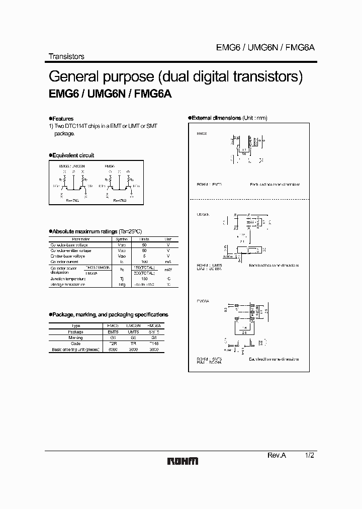 UMH14N_59358.PDF Datasheet