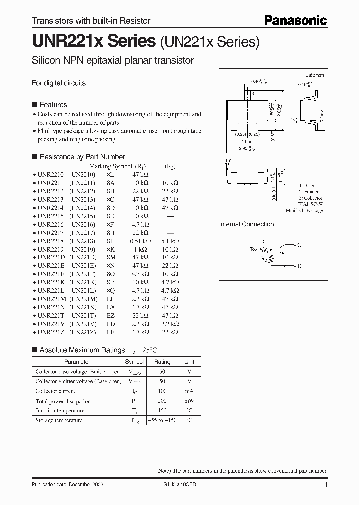 UNR2210_59129.PDF Datasheet