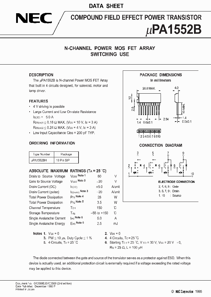 UPA1552_16181.PDF Datasheet