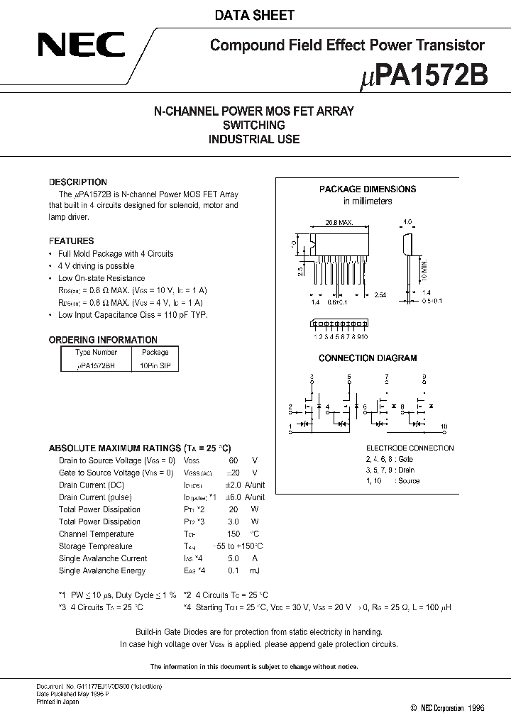 UPA1572B_23320.PDF Datasheet