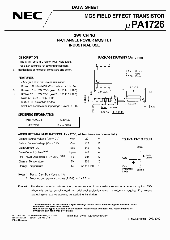 UPA1726_115950.PDF Datasheet