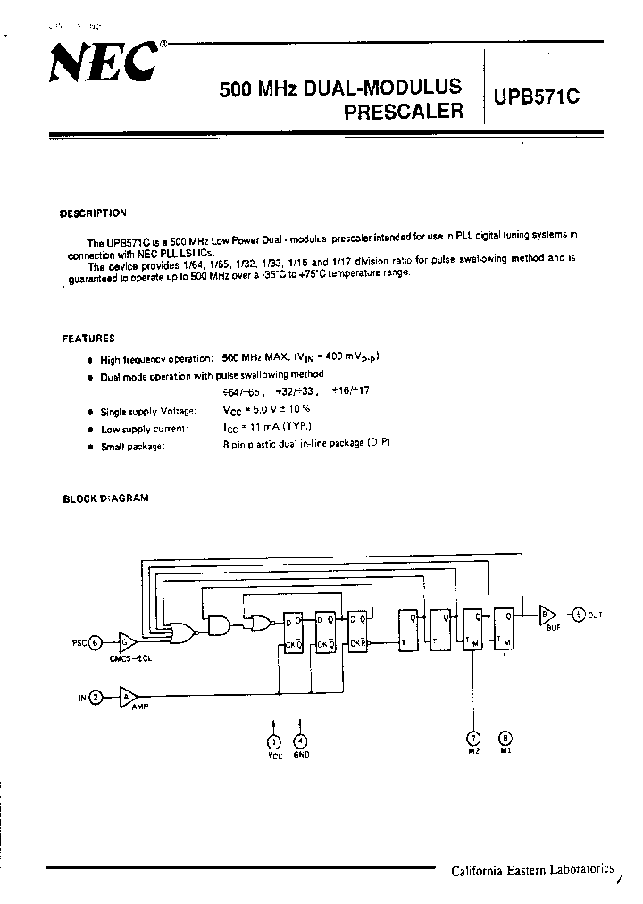 UPB571C_58950.PDF Datasheet