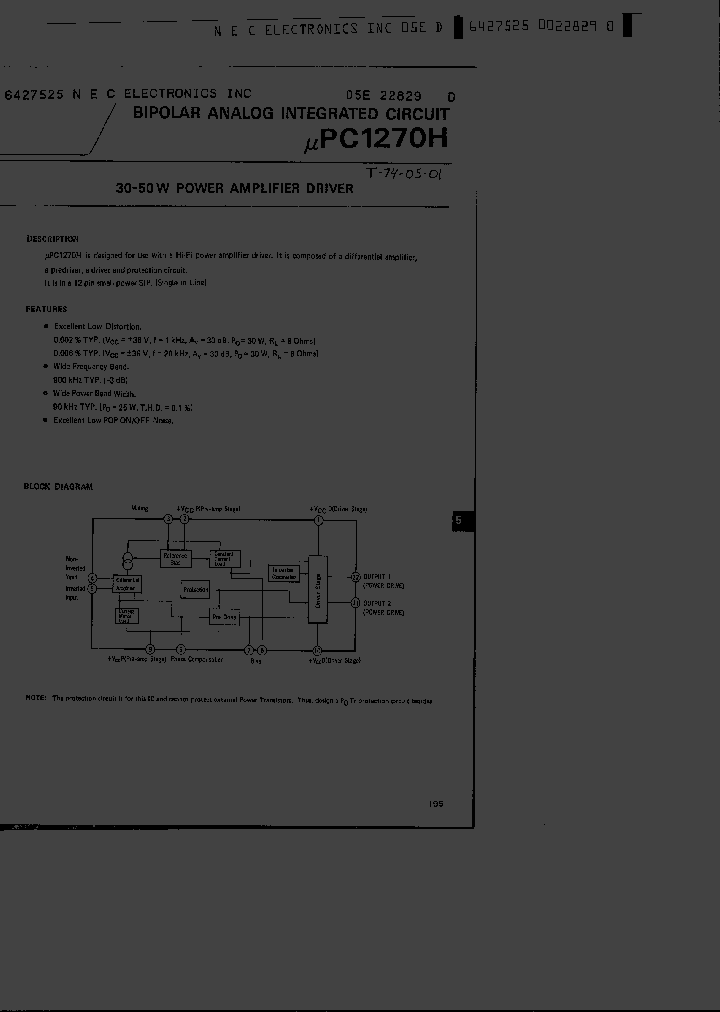 UPC1270H_164437.PDF Datasheet