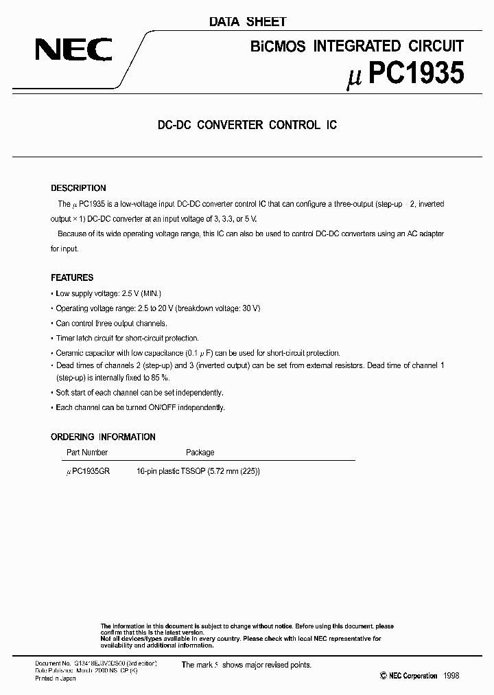UPC1935_152792.PDF Datasheet