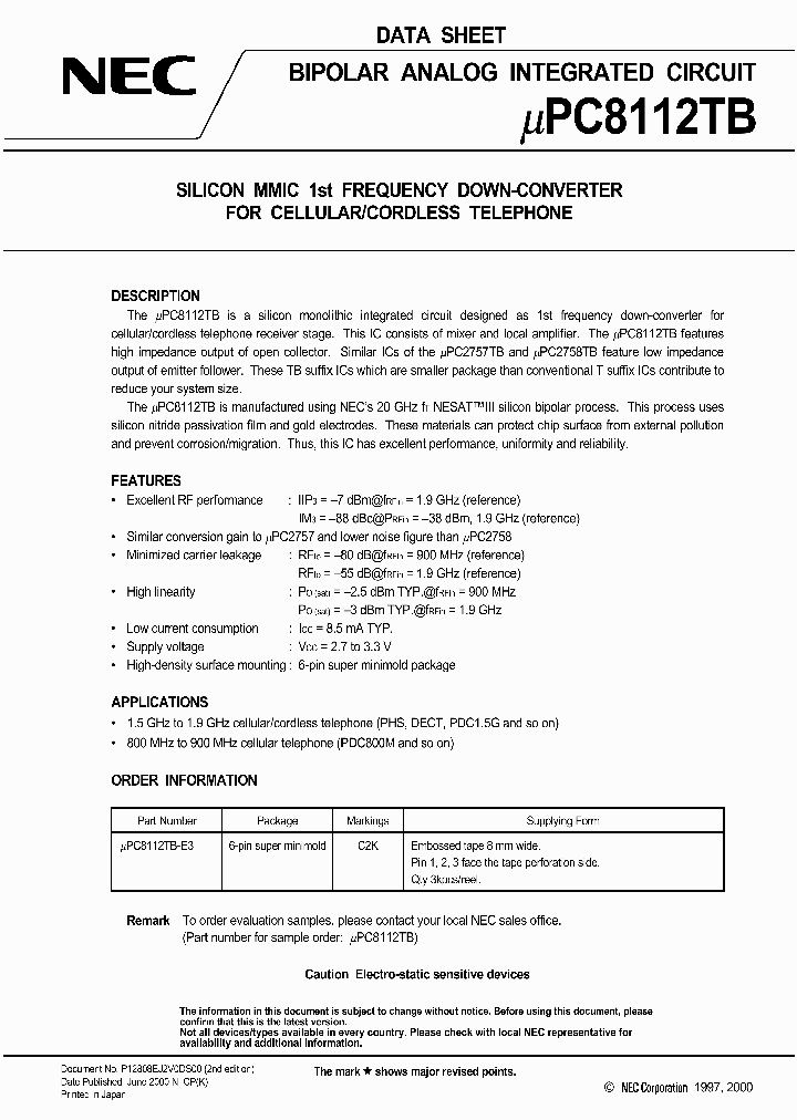 UPC8112T_92123.PDF Datasheet