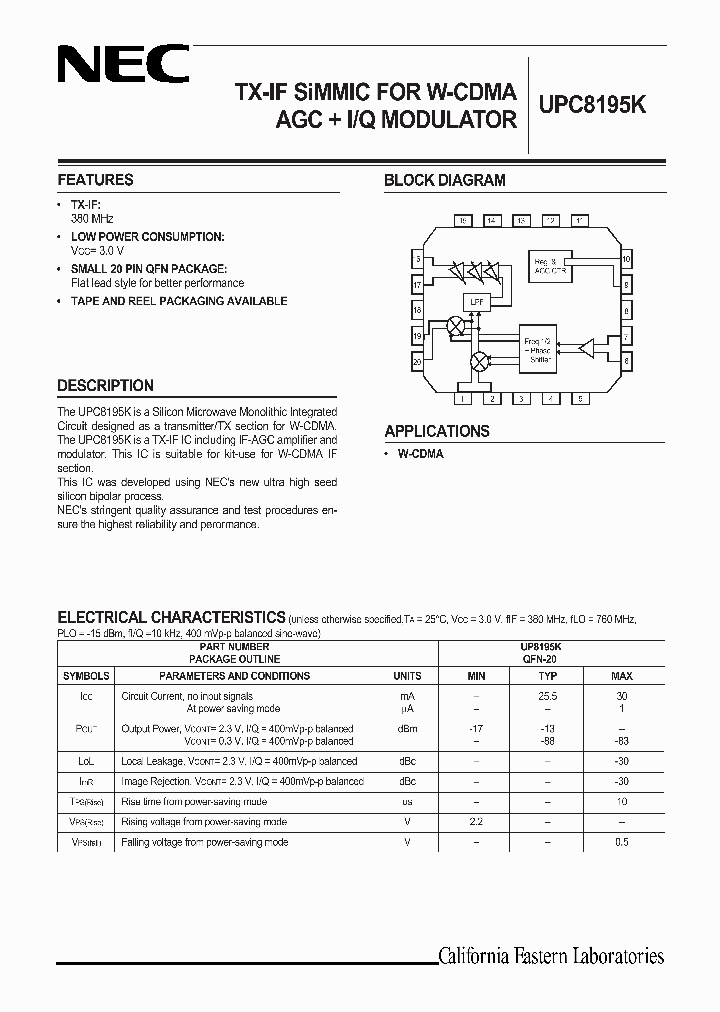 UPC8195K_10497.PDF Datasheet