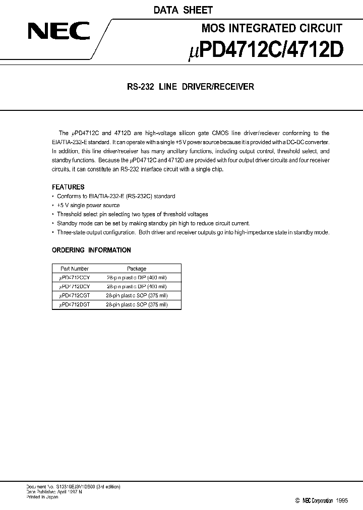 UPD4712C_116771.PDF Datasheet