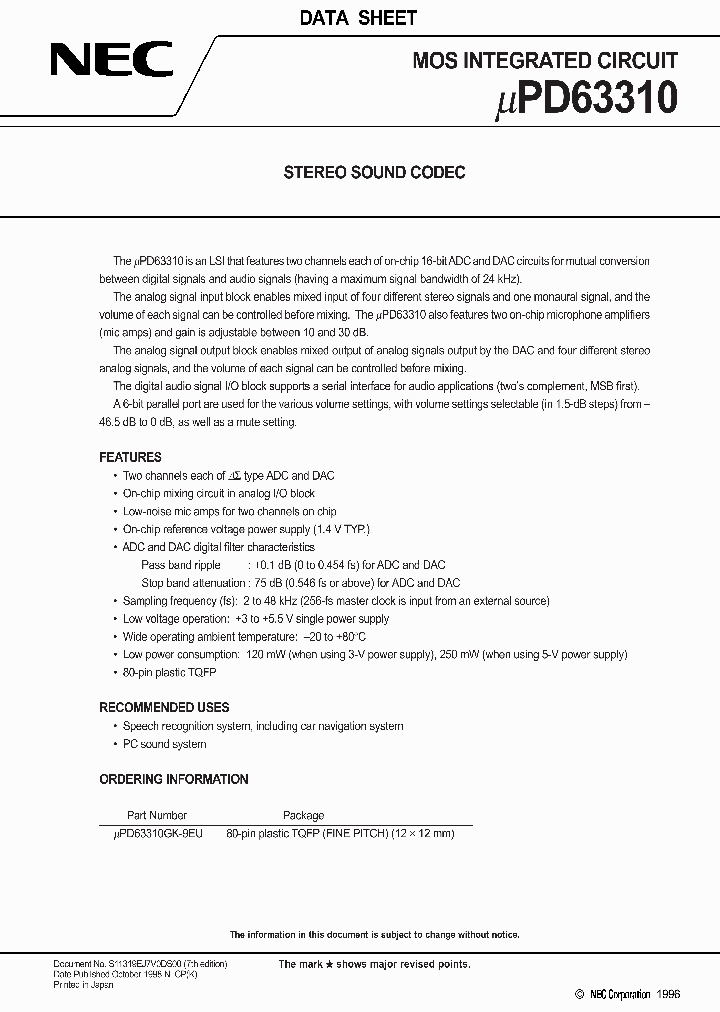 UPD63310_5534.PDF Datasheet
