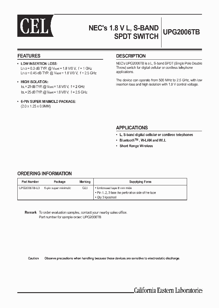 UPG2006TB_58635.PDF Datasheet