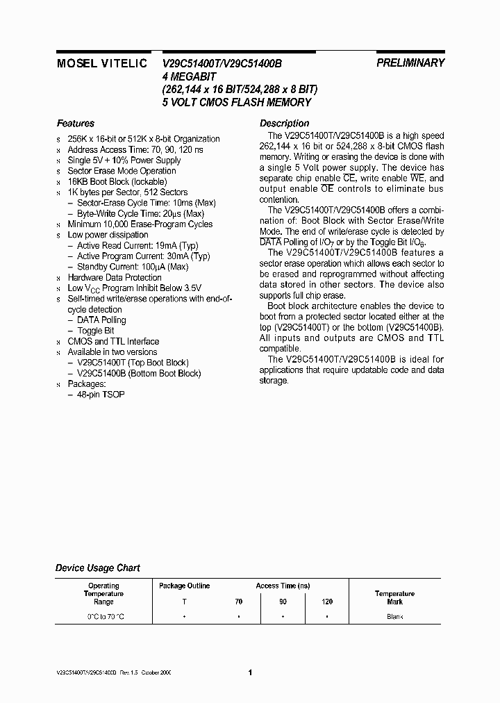 V29C51400B_57830.PDF Datasheet