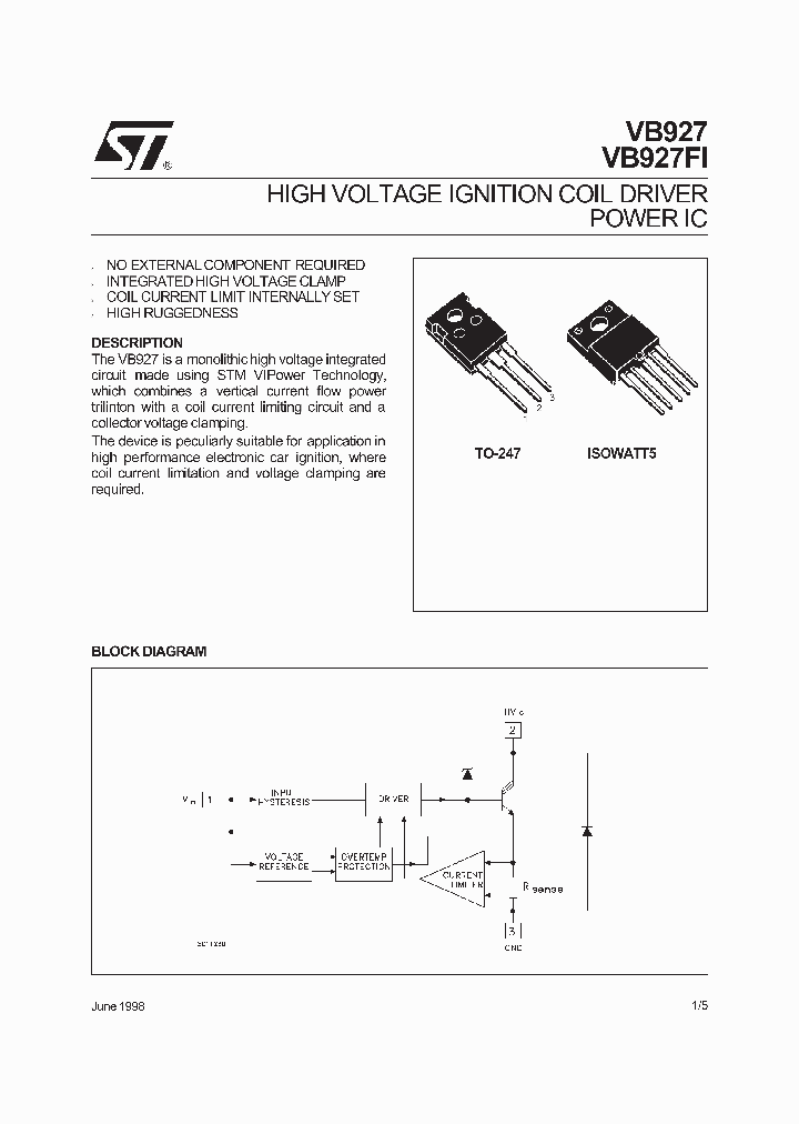 VB927_56112.PDF Datasheet
