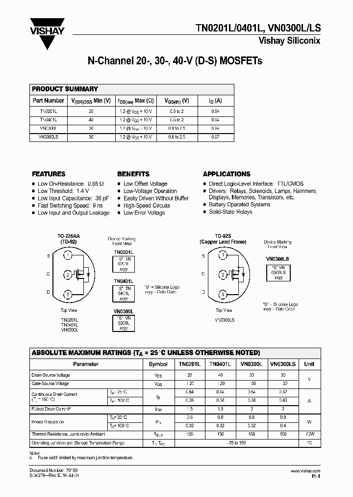 VN0300LS_54744.PDF Datasheet