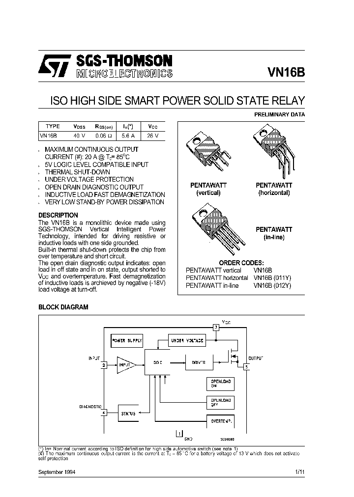 VN16B_54822.PDF Datasheet