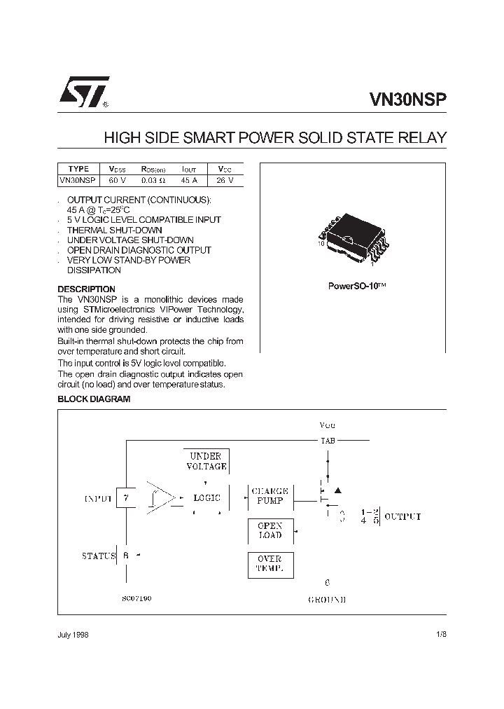 VN30NSP_54896.PDF Datasheet