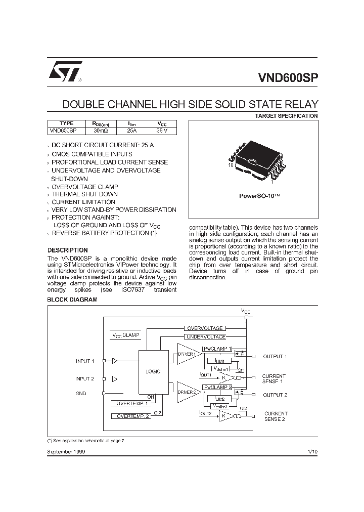VND600_54994.PDF Datasheet