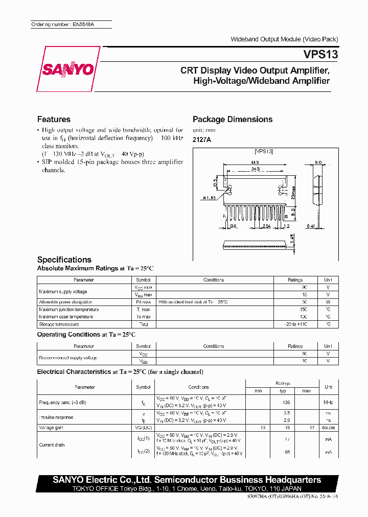 VPS13_53850.PDF Datasheet